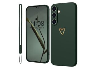 Orda for Samsung Galaxy S20 FE 4G/5G Case Gold Love Heart, Cell Phone Case Samsung Galaxy S20 FE Girls Case Soft Silicone Slim Shockproof Scratch-Resistant Cute Gold Love Protective Case for S20 FE 5G 6.5''for Samsung Galaxy S25 Case Silicone Cell Phone Case Samsung Galaxy S25 with Gold Love Heart, Thin Gold Love Protective Case Slim Scratch-Resistant All-Round Protection Case for Samsung S25 5G